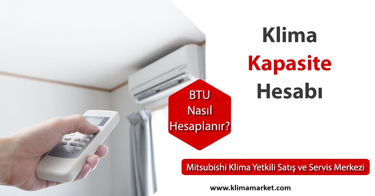 klima kapasite hesaplama