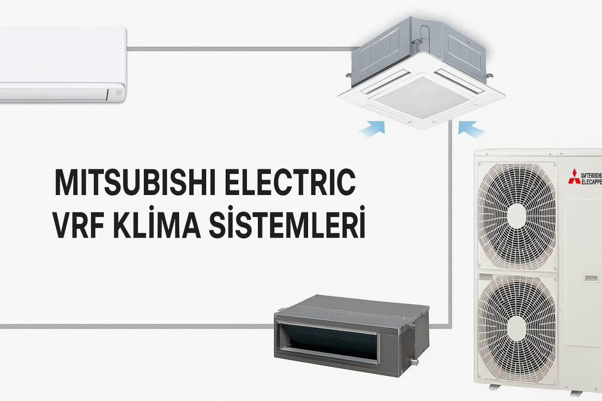 mitsubishi electric vrf klima sistemleri